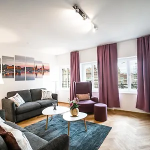 Апартаменты Familienapartment Mit Blick Zur Frauenkirche Дрезден